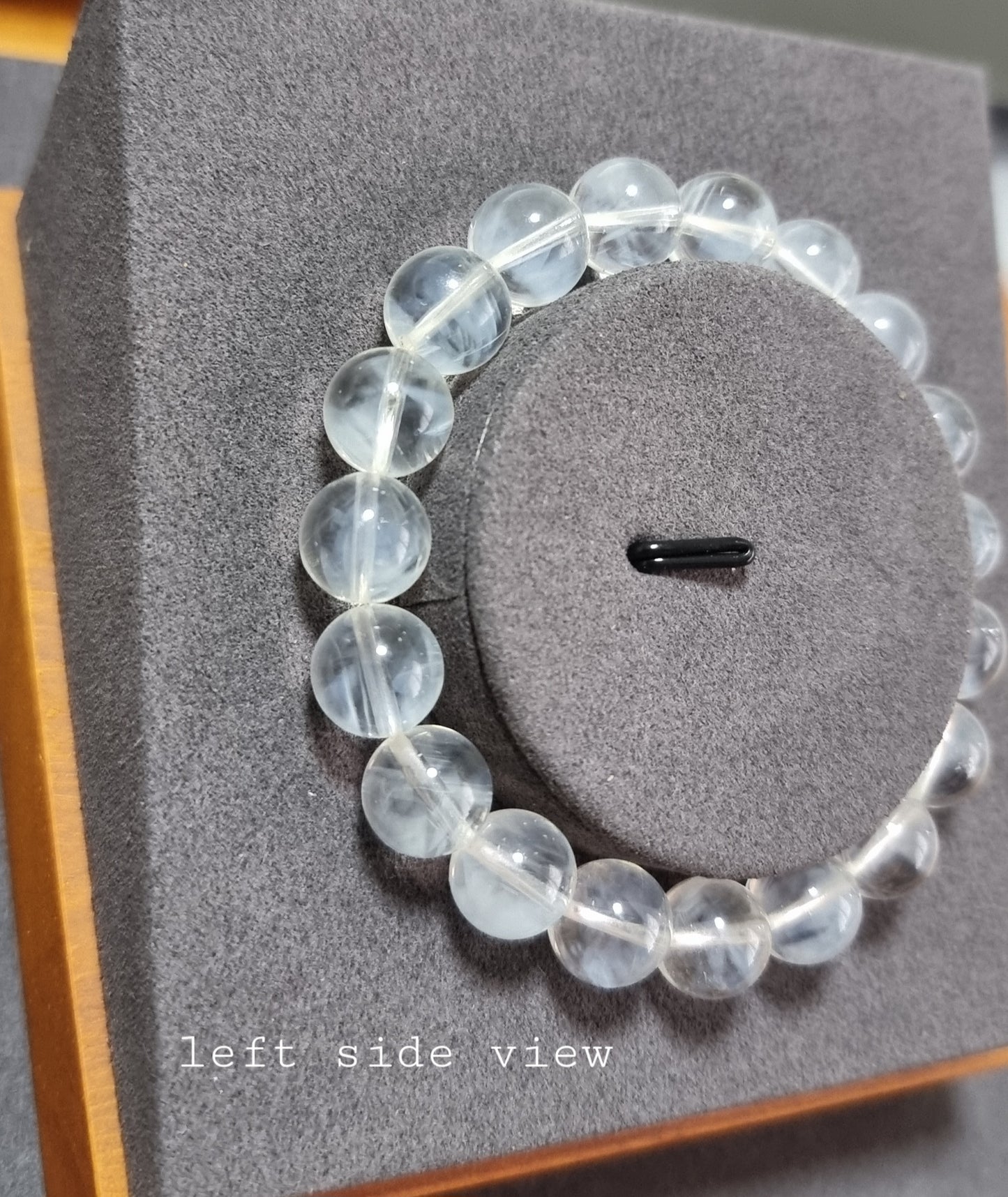 Blue Needle Quartz (Top Premium Grade) with Certification 10.2mm 蓝针 - Bleus Vault.C 