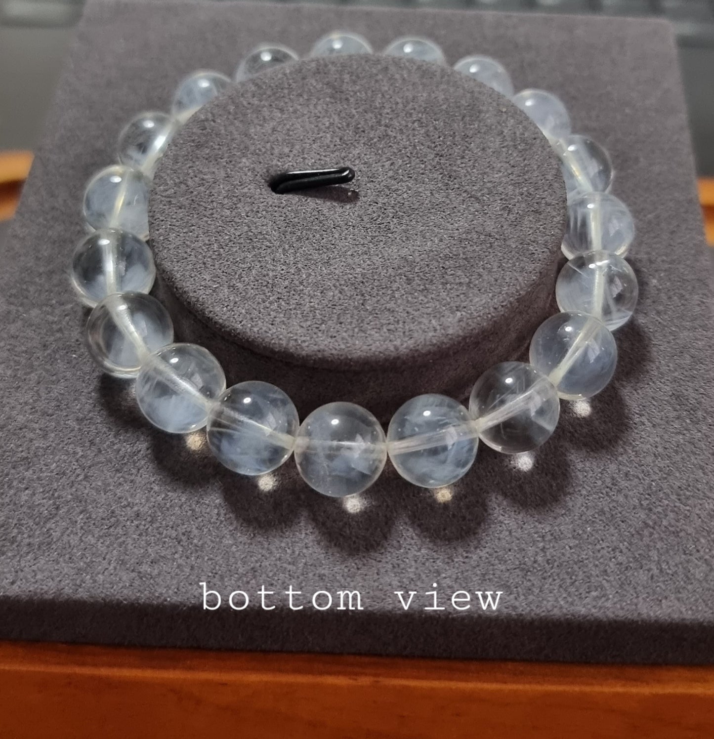 Blue Needle Quartz (Top Premium Grade) with Certification 10.2mm 蓝针 - Bleus Vault.C 