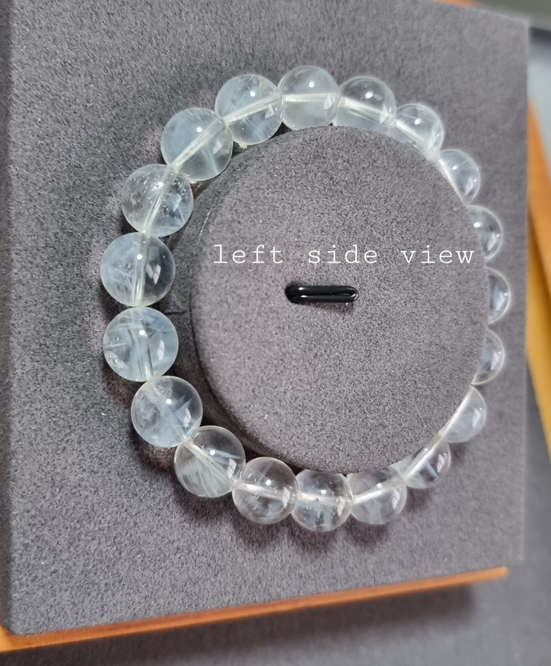 Blue Needle Quartz (Top Premium Grade) with Certification 10.3mm 蓝针 - Bleus Vault.C 