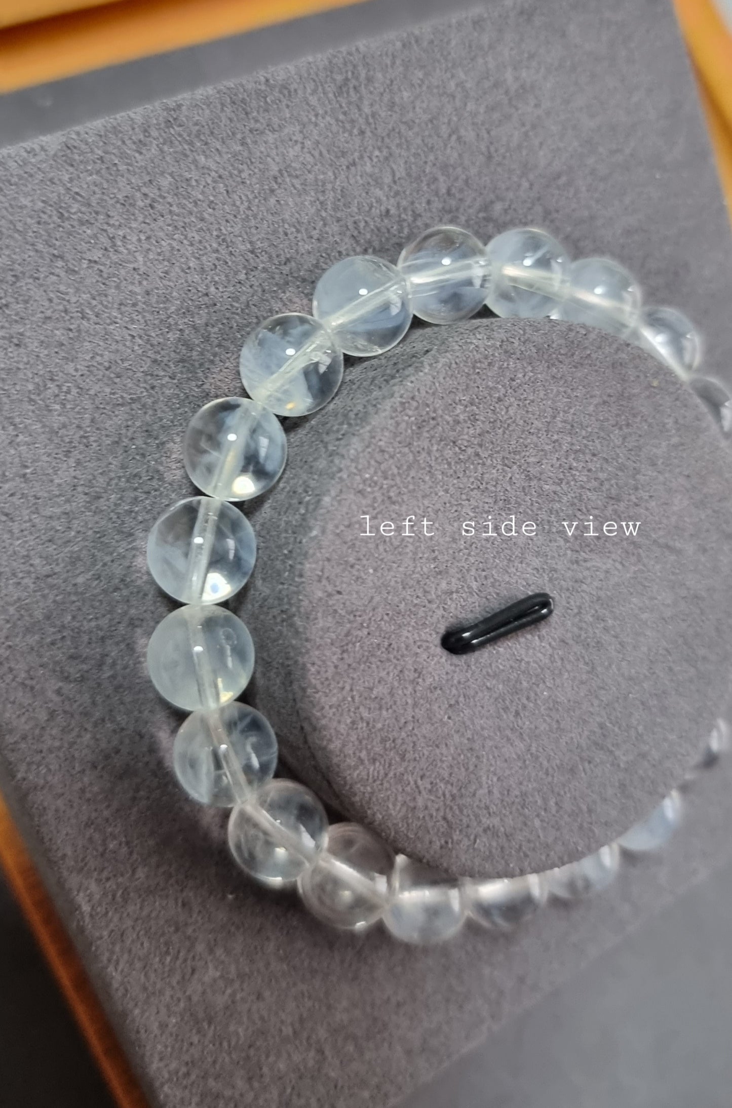 Blue Needle Quartz (Top Premium Grade) with Certification 9.4mm 蓝针 - Bleus Vault.C 