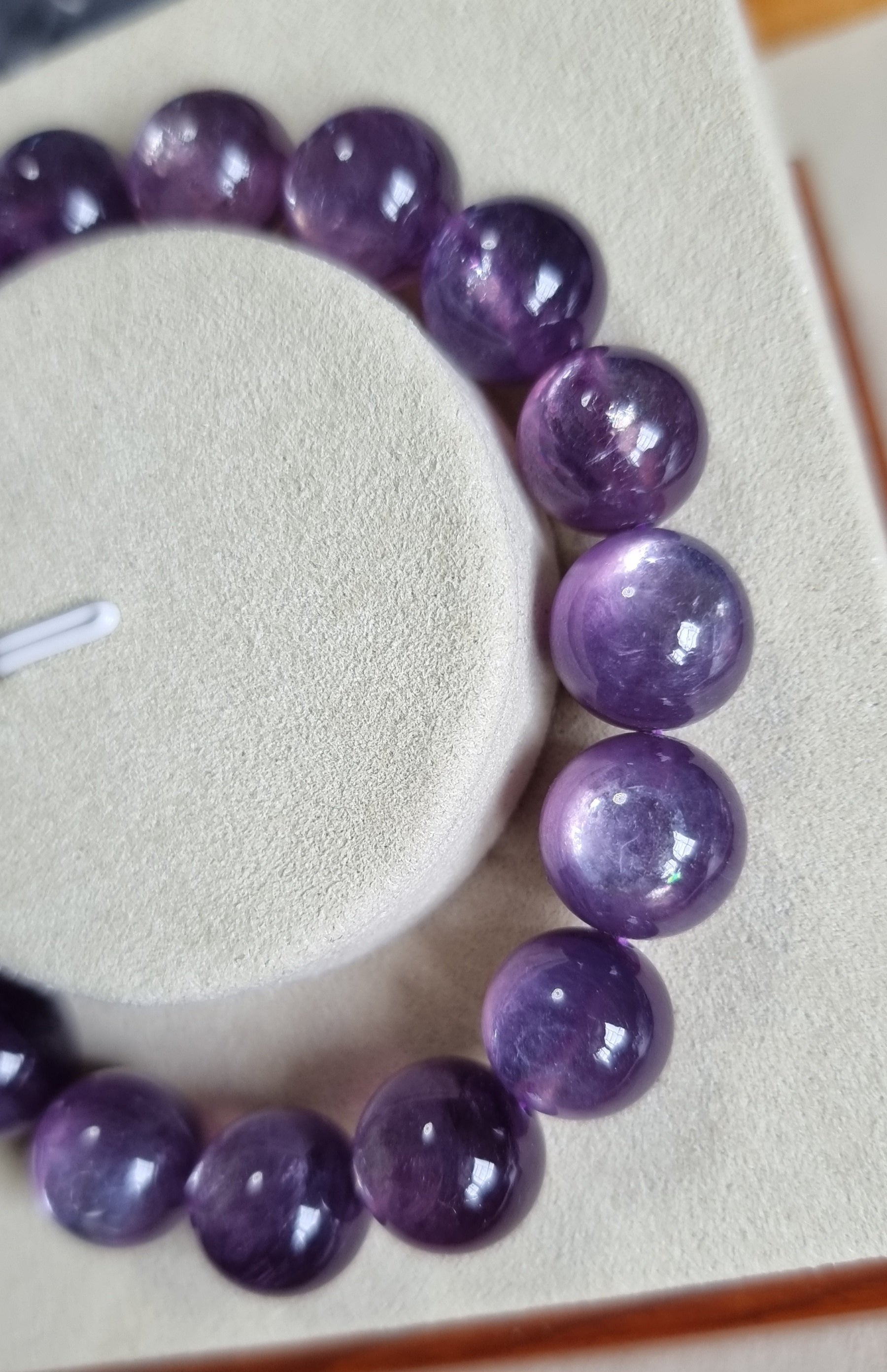 Lepidolite Purple (Premium Grade)12.5mm 紫锂云母 - Bleus Vault.C 