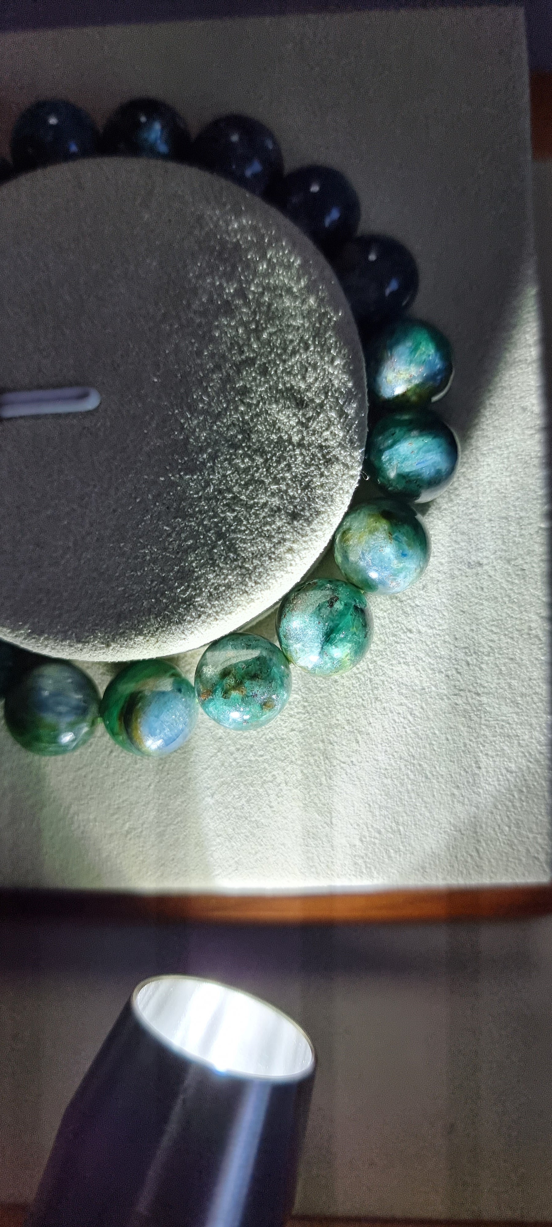 Blue Green Lepidolite Monet's Garden (Top Premium Grade) 祖母绿/莫奈花园 - Bleus Vault.C 