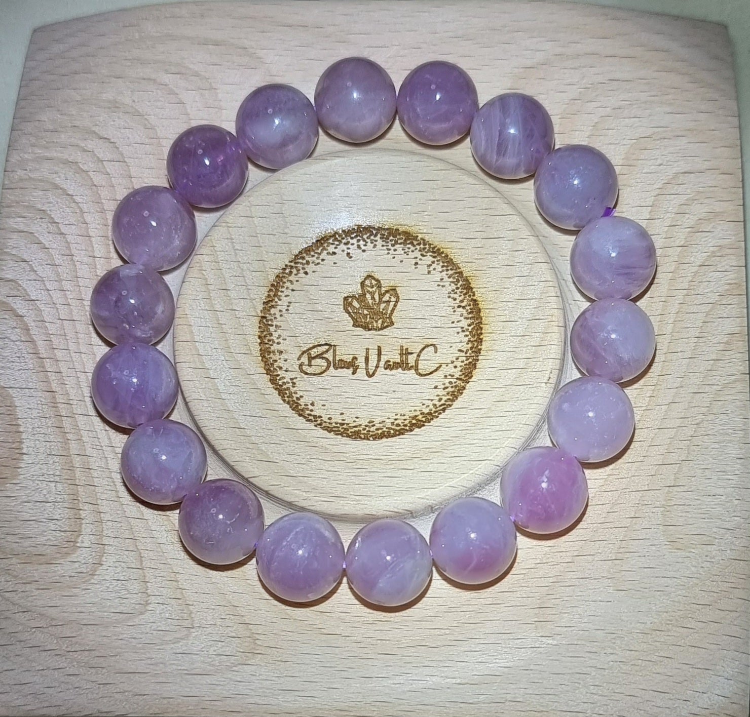 Rose Quartz Purplish 11mm 马粉晶 - Bleus Vault.C 