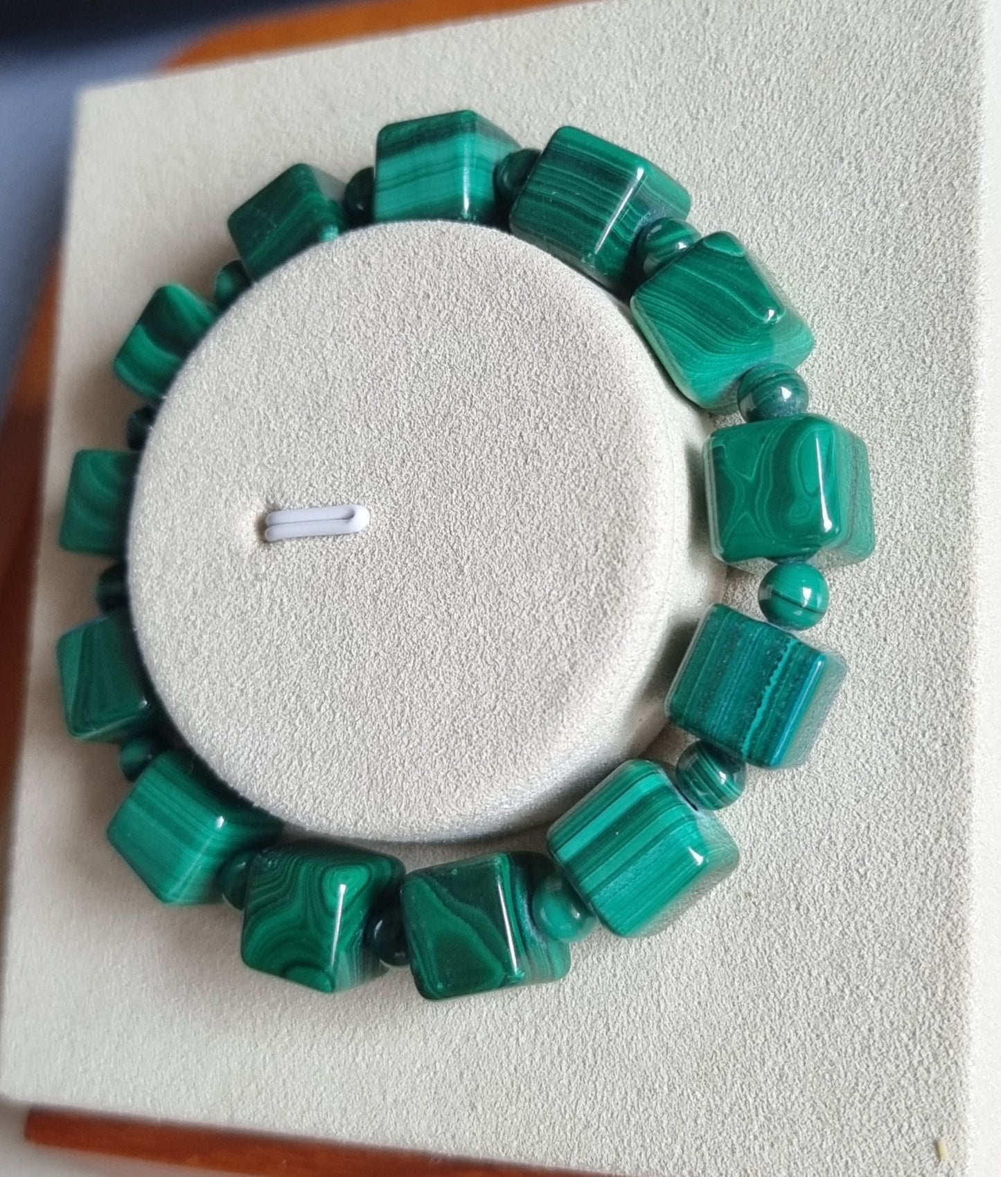 Malachite (Premium Grade) w Certification 11mm 孔雀石 - Bleus Vault.C 