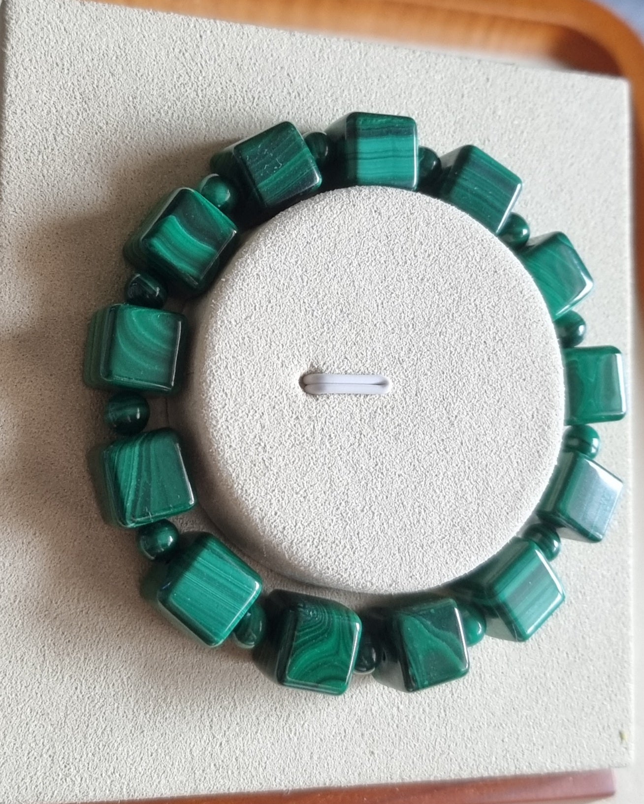 Malachite (Premium Grade) w Certification 11mm 孔雀石 - Bleus Vault.C 