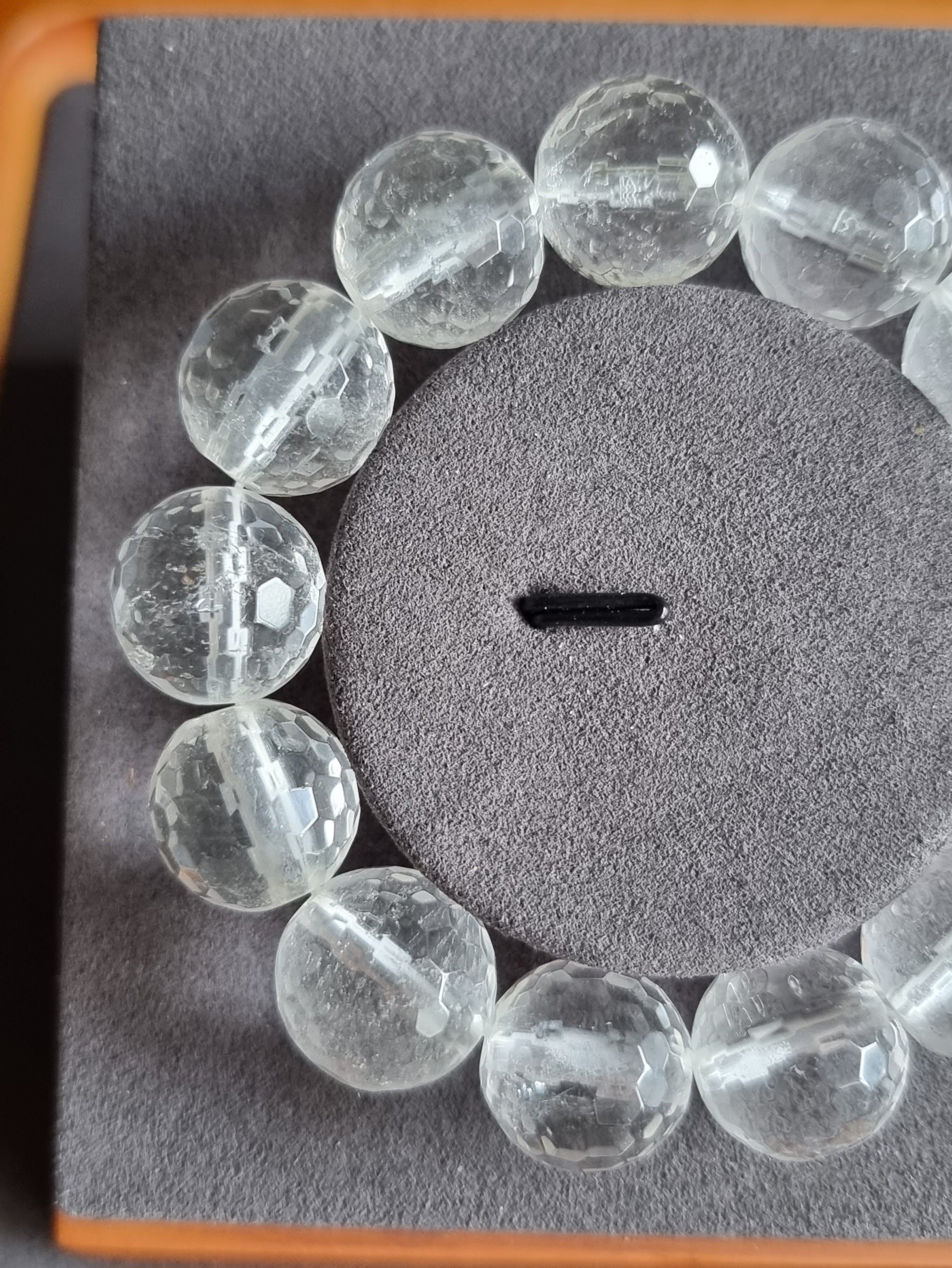 Clear Quartz 108 Faceted Cut 16mm 白水晶 - Bleus Vault.C 