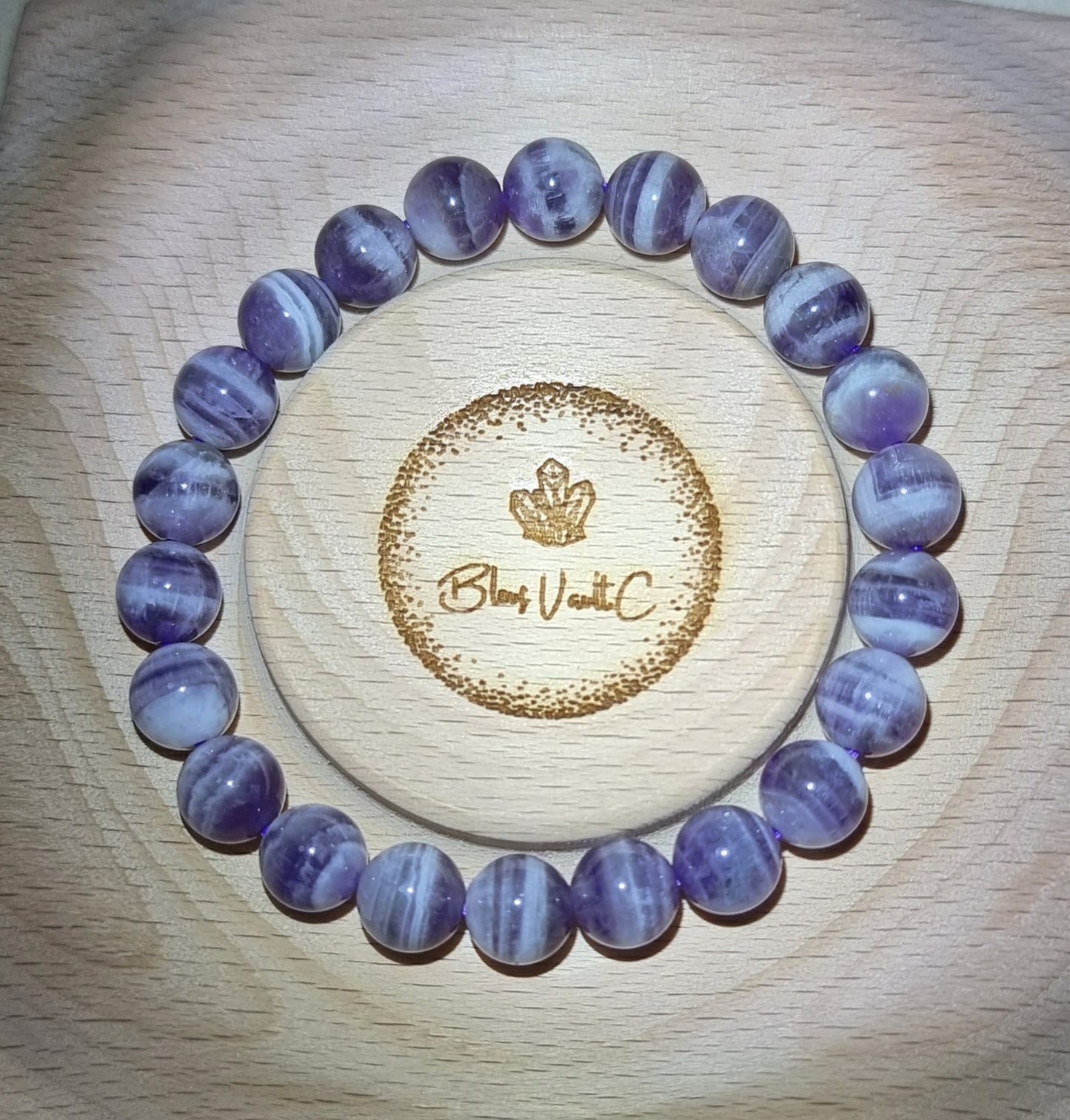 Dream Amethyst 8.5mm 梦幻紫水晶 - Bleus Vault.C 