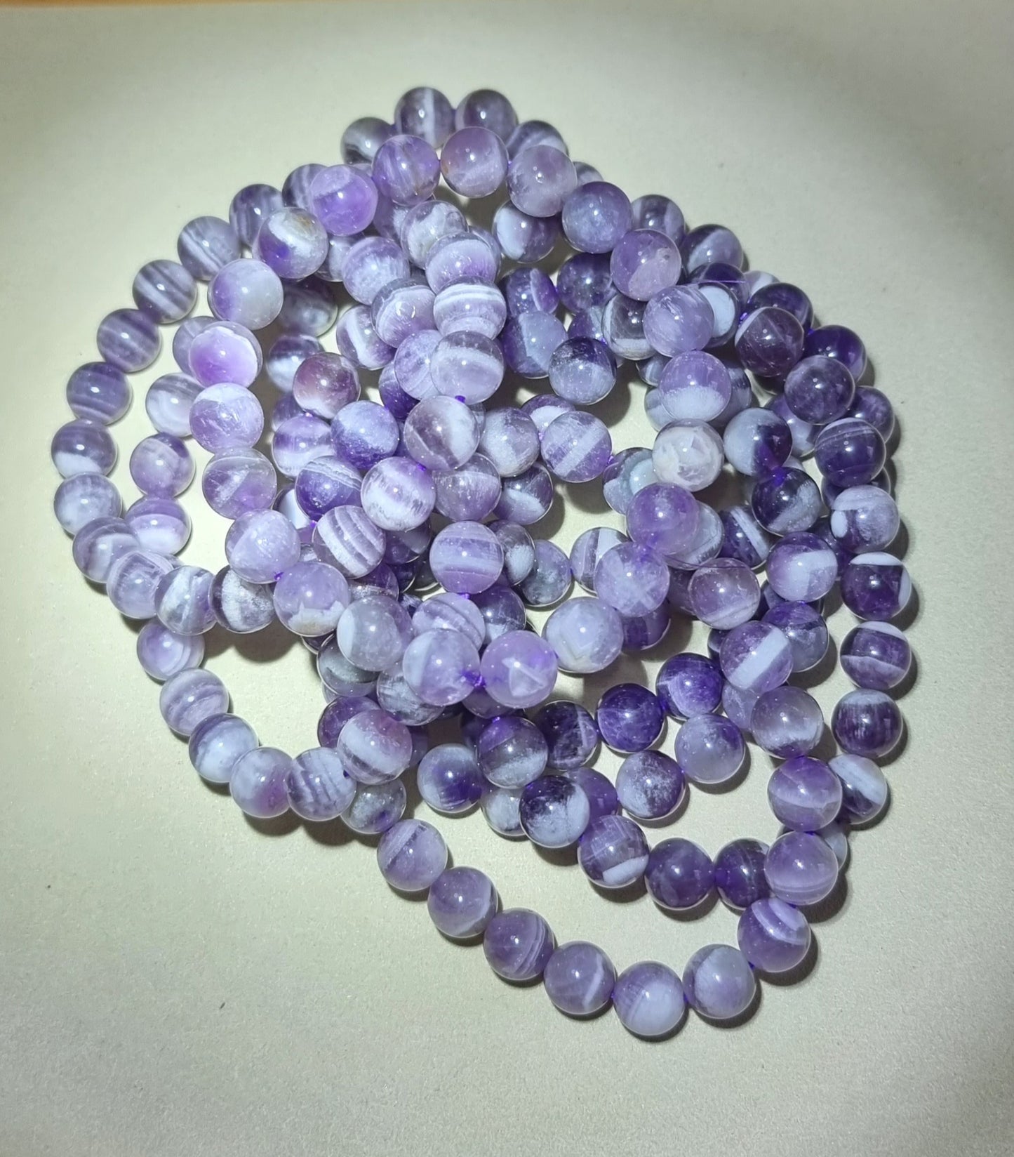 Dream Amethyst 8.5mm 梦幻紫水晶 - Bleus Vault.C 