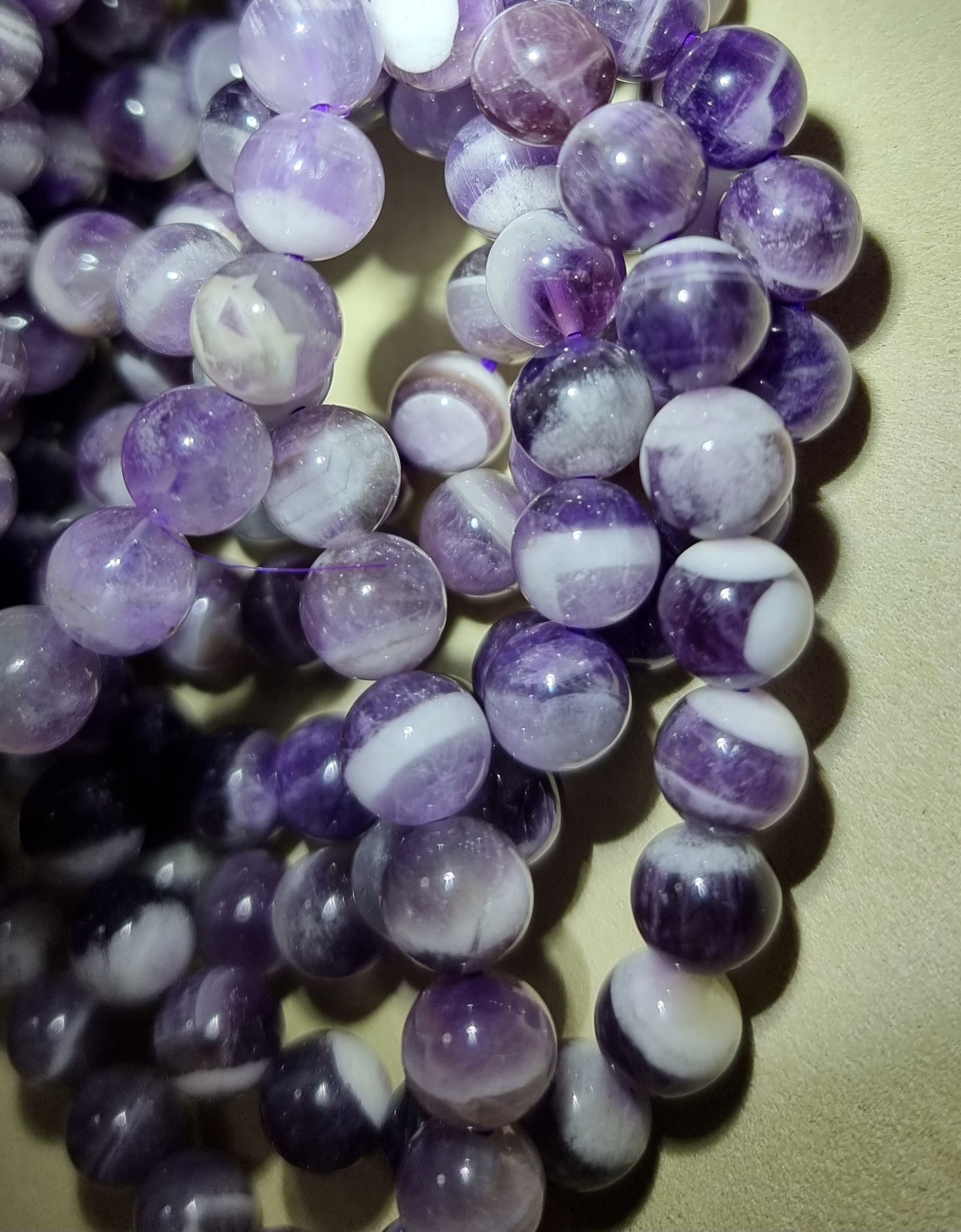 Dream Amethyst 8.5mm 梦幻紫水晶 - Bleus Vault.C 