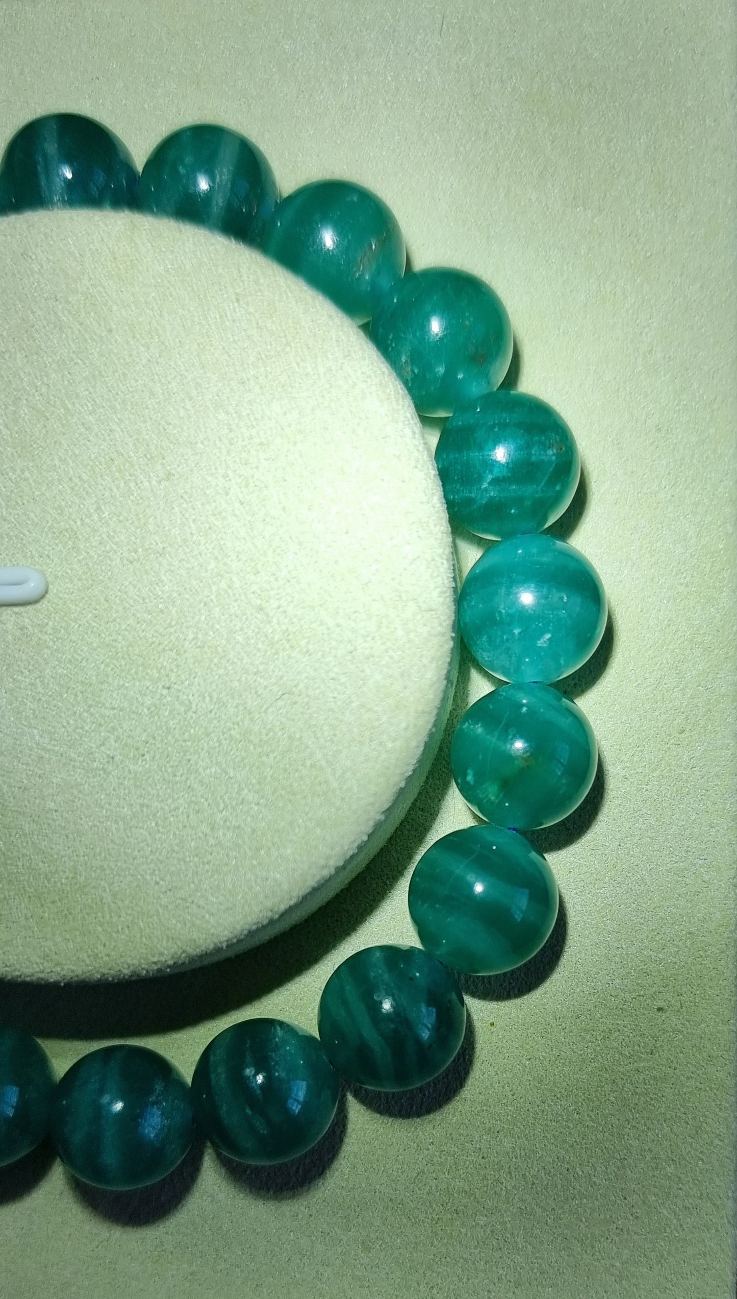 Amazonite (Premium Grade) with Certification 10mm 天河石 - Bleus Vault.C 