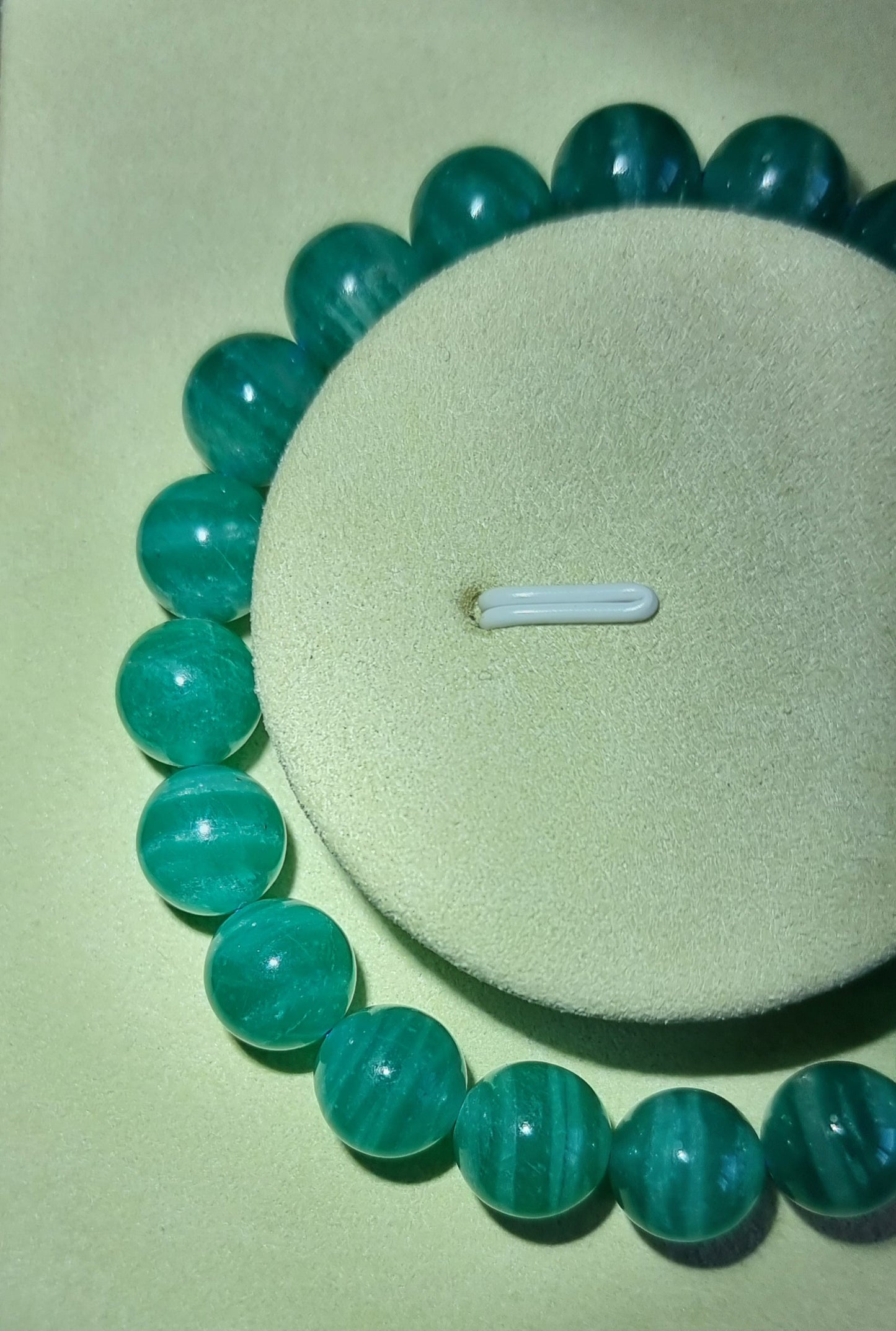 Amazonite (Premium Grade) with Certification 10mm 天河石 - Bleus Vault.C 