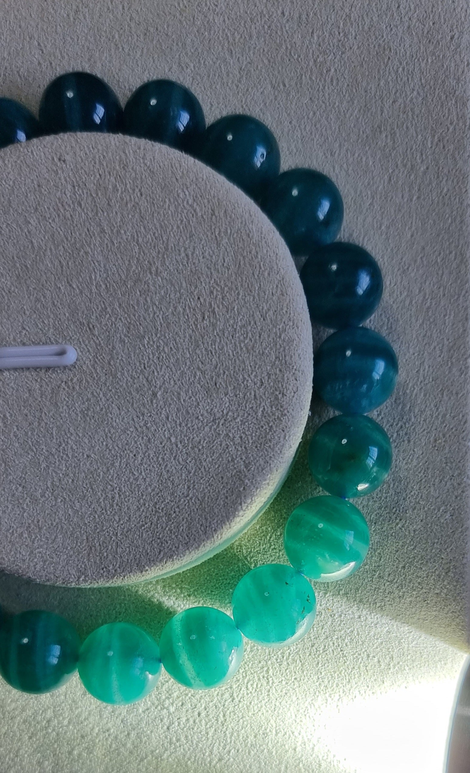 Amazonite (Premium Grade) with Certification 10mm 天河石 - Bleus Vault.C 