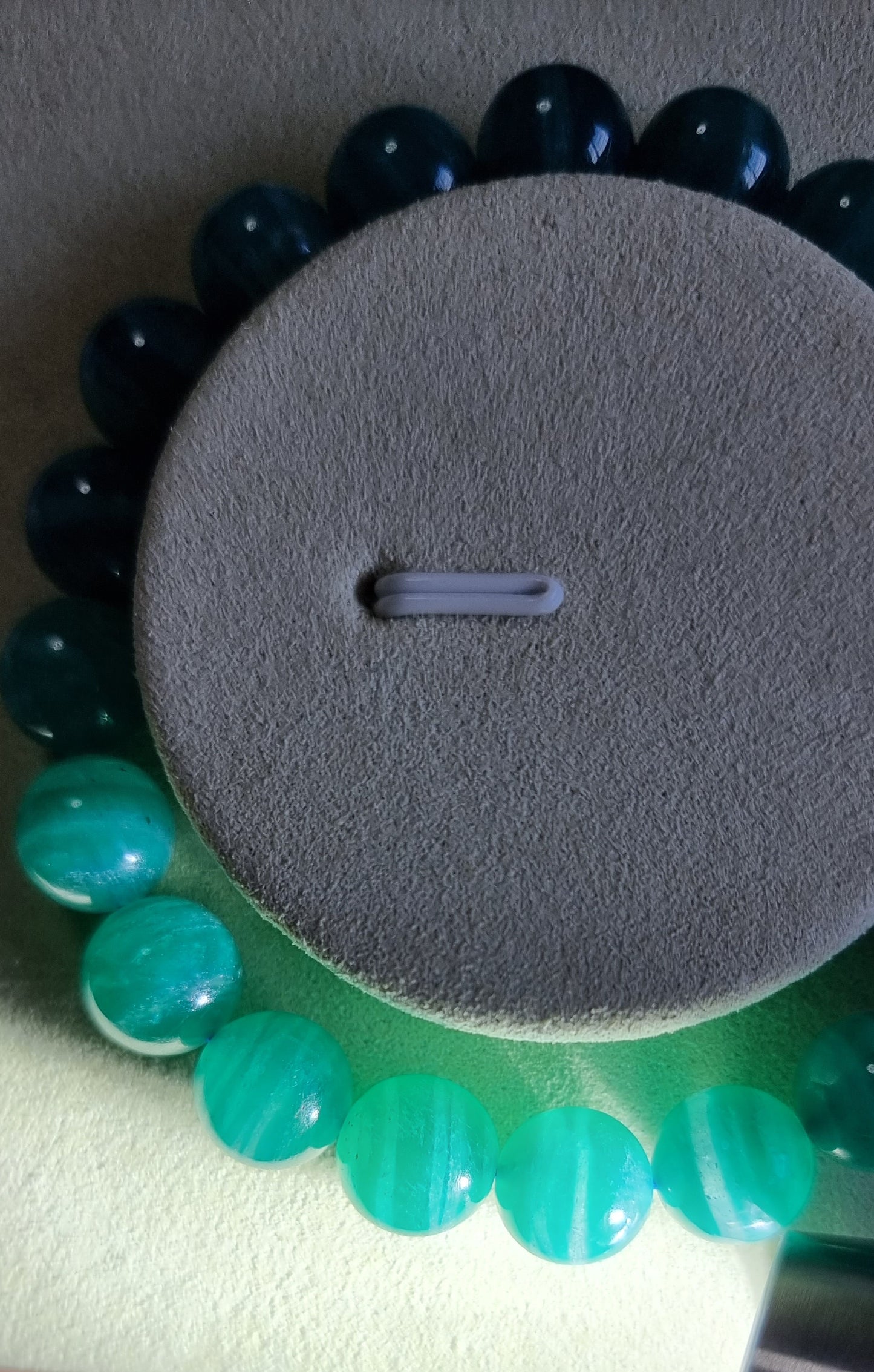 Amazonite (Premium Grade) with Certification 10mm 天河石 - Bleus Vault.C 