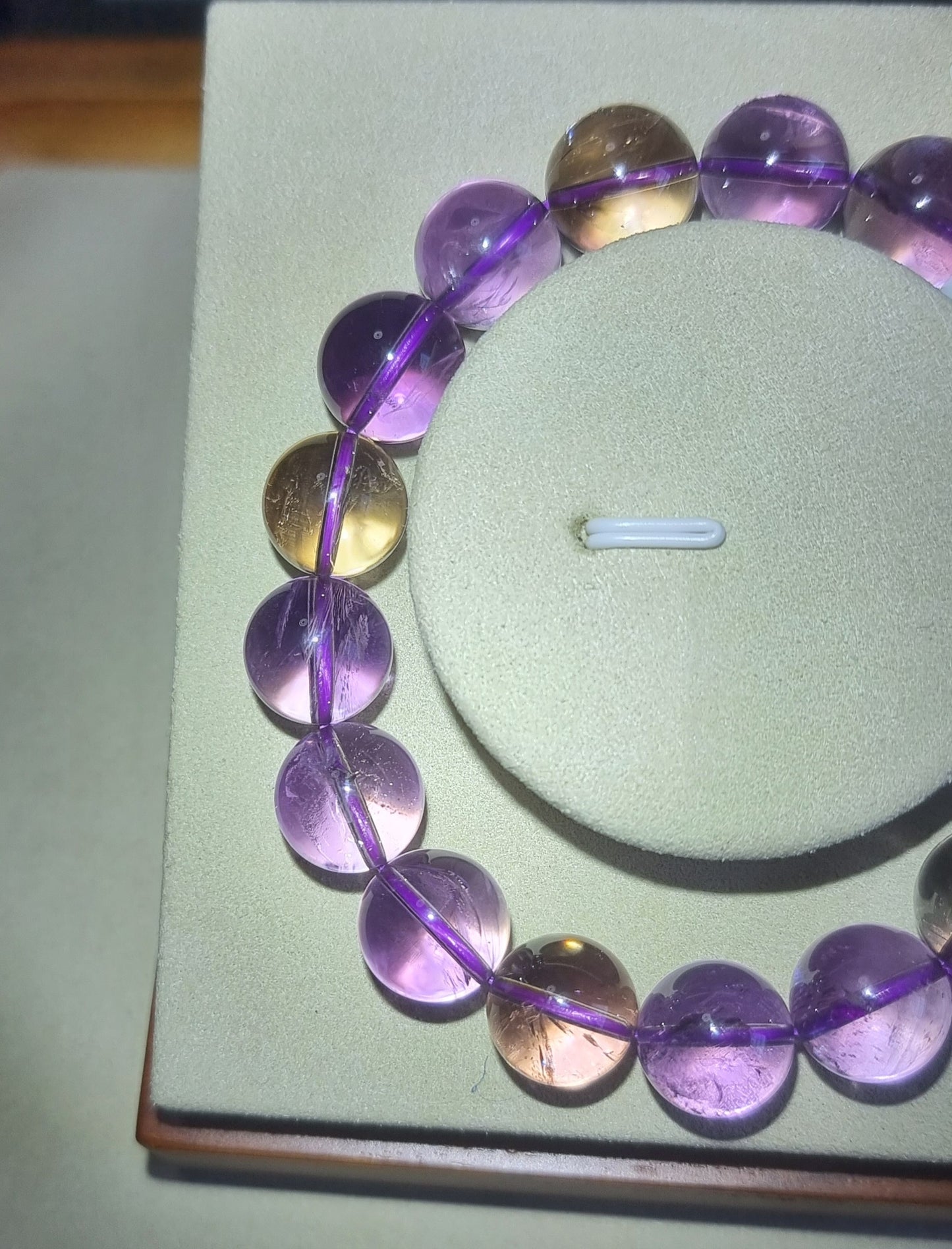 Ametrine (Premium Grade) 13mm 紫黄晶 - Bleus Vault.C 