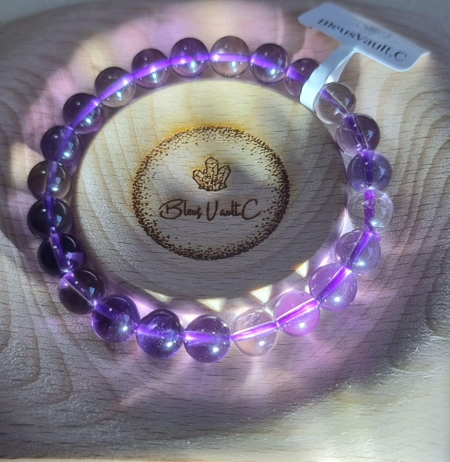 Ametrine (Premium Grade) 8 & 9mm 紫黄晶 - Bleus Vault.C 