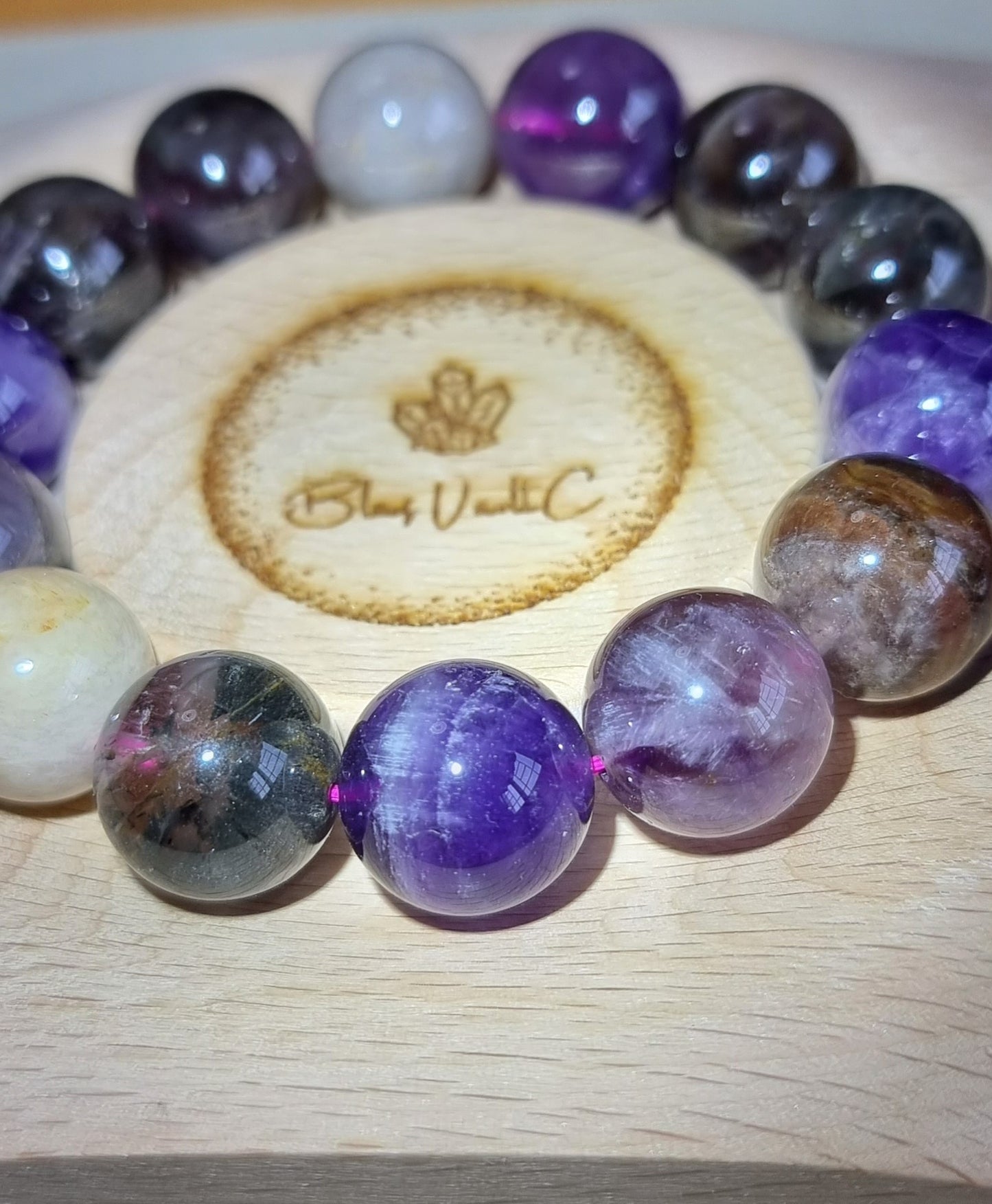 Auralite 23 Mixed with Certification 16mm 彩极光 - Bleus Vault.C 