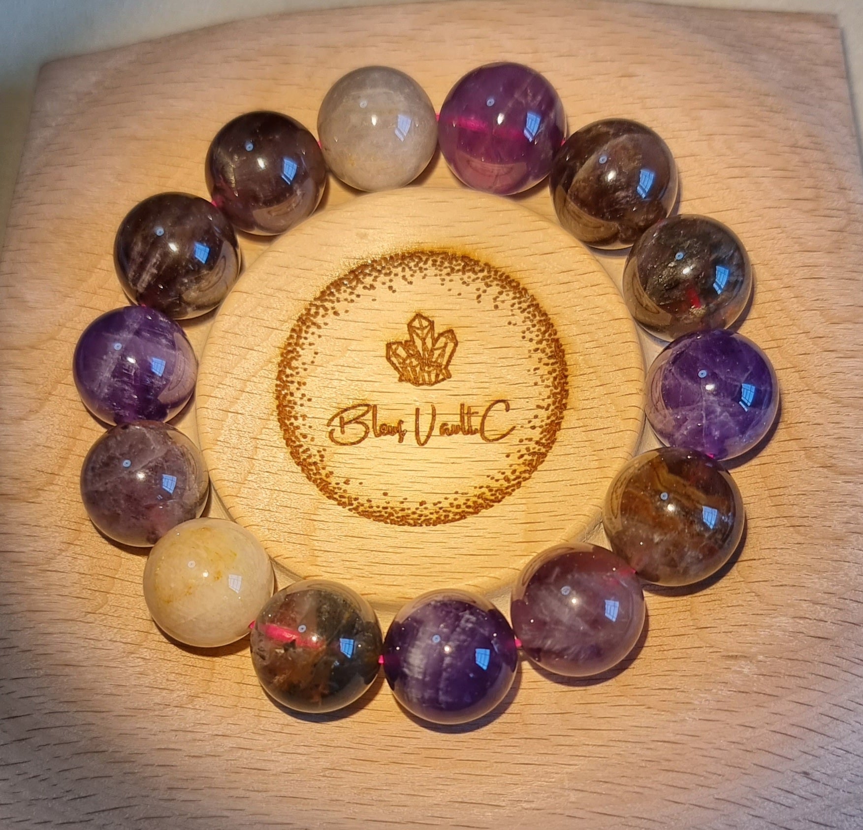 Auralite 23 Mixed with Certification 16mm 彩极光 - Bleus Vault.C 