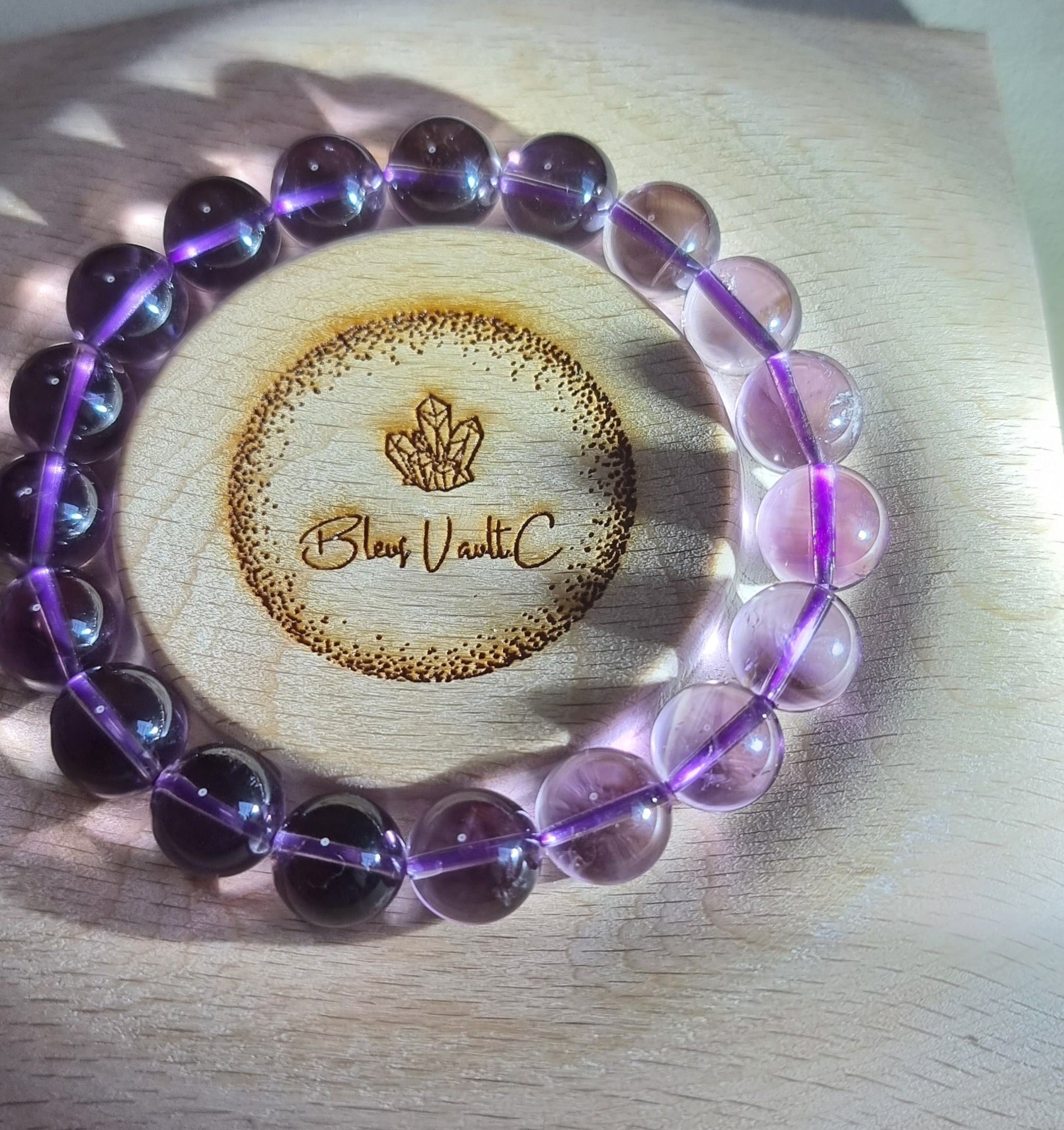 Amethyst (High Grade) 8.5, 10, 10.5 & 11mm 紫晶 - Bleus Vault.C 