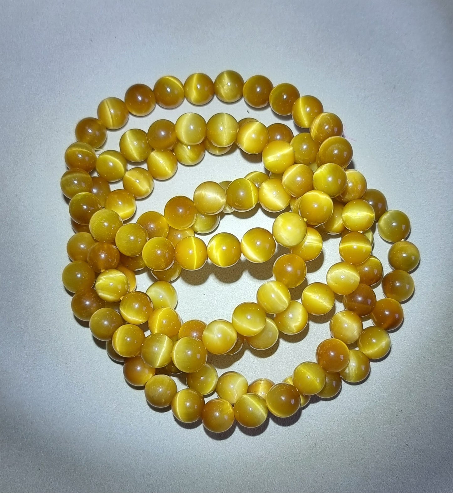 Tiger Eye Golden (Top Premium Grade) 8mm 虎眼石