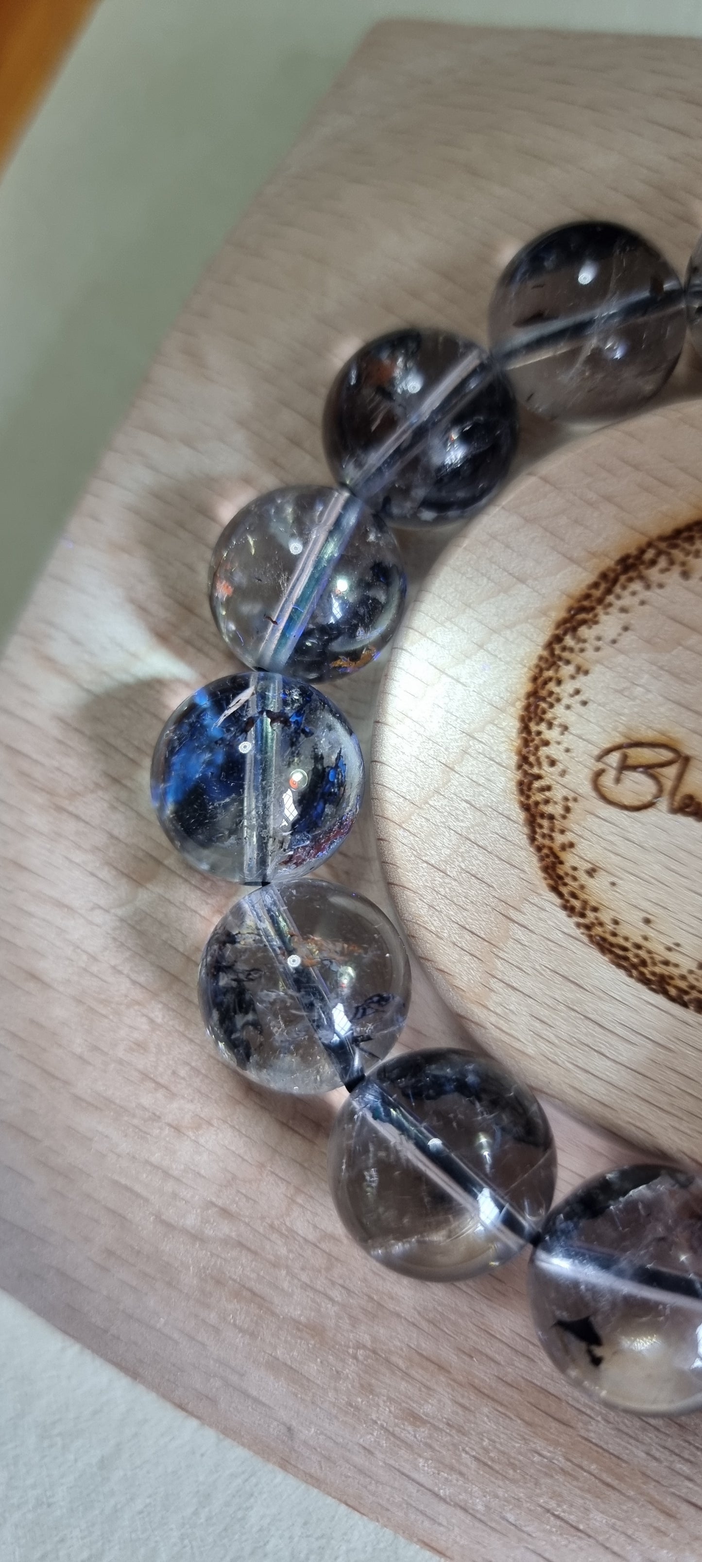 Herkimer Diamond with Certification (Premium Grade) 14.3mm 闪灵钻 - Bleus Vault.C 