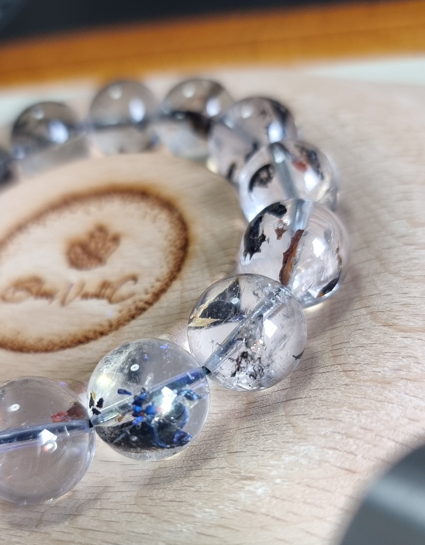 Herkimer Diamond with Certification (Premium Grade) 14.3mm 闪灵钻 - Bleus Vault.C 