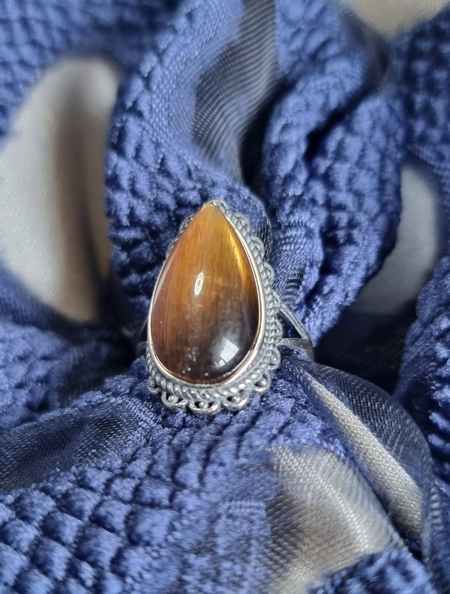 Black Gold Sunstone Full Gold Inclusion on Vintage S925 Silver  (High Grade) 17.5*11mm 黑金骨幹