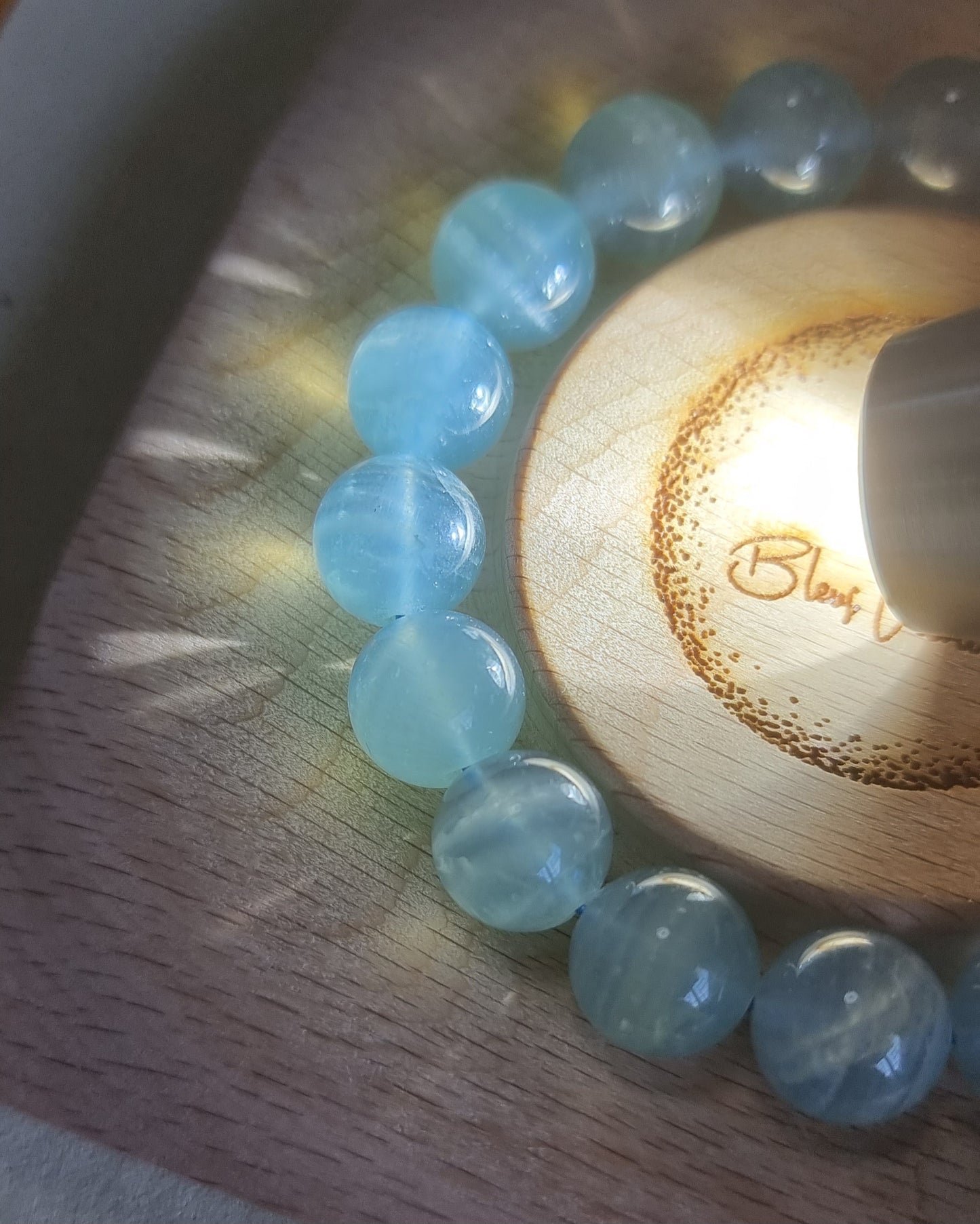 Blue Calcite (High Grade) 12mm 方解石 - Bleus Vault.C 