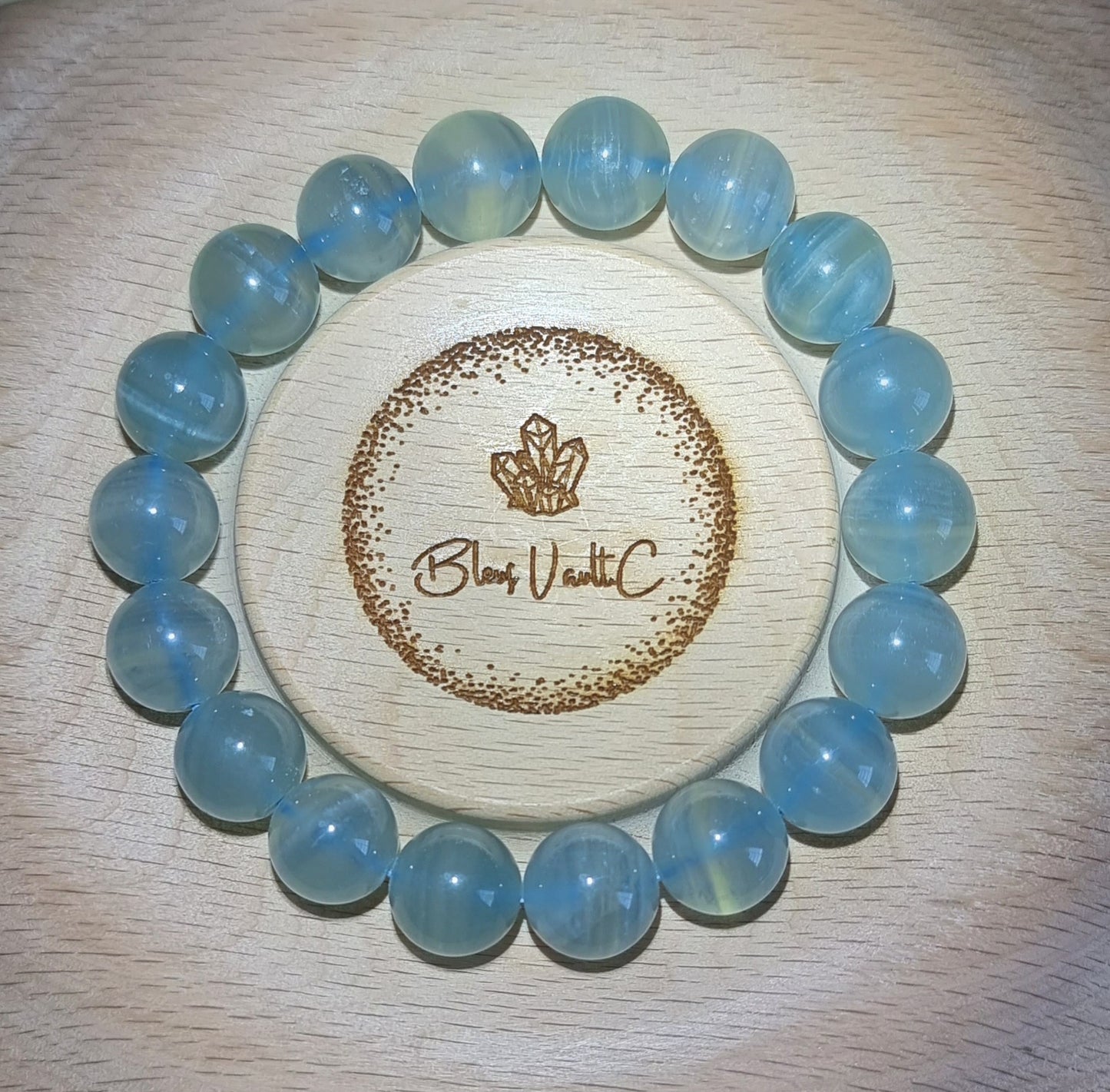 Blue Calcite (High Grade) 12mm 方解石 - Bleus Vault.C 