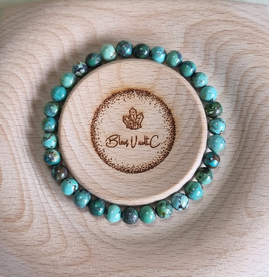 99-Turquoise 6.5mm with Certification 绿松石