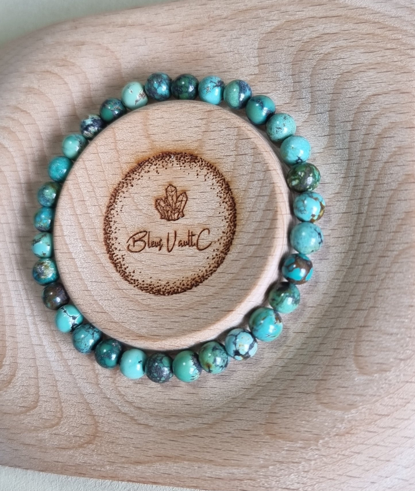 99-Turquoise 6.5mm with Certification 绿松石