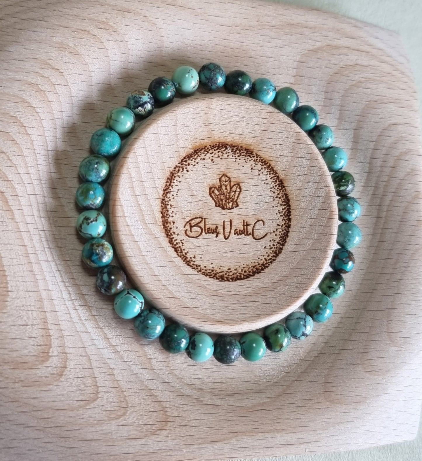 99-Turquoise 6.5mm with Certification 绿松石