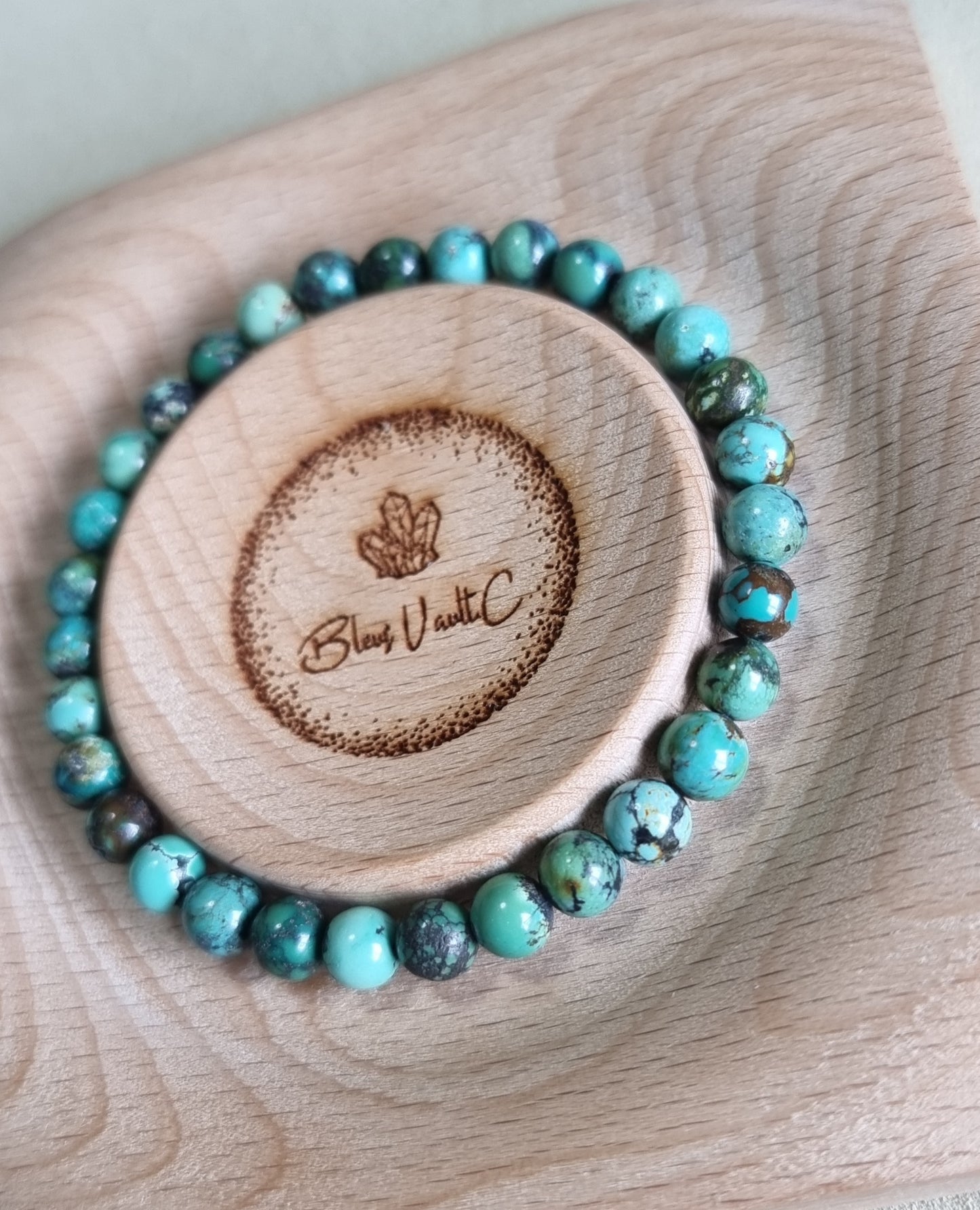 99-Turquoise 6.5mm with Certification 绿松石