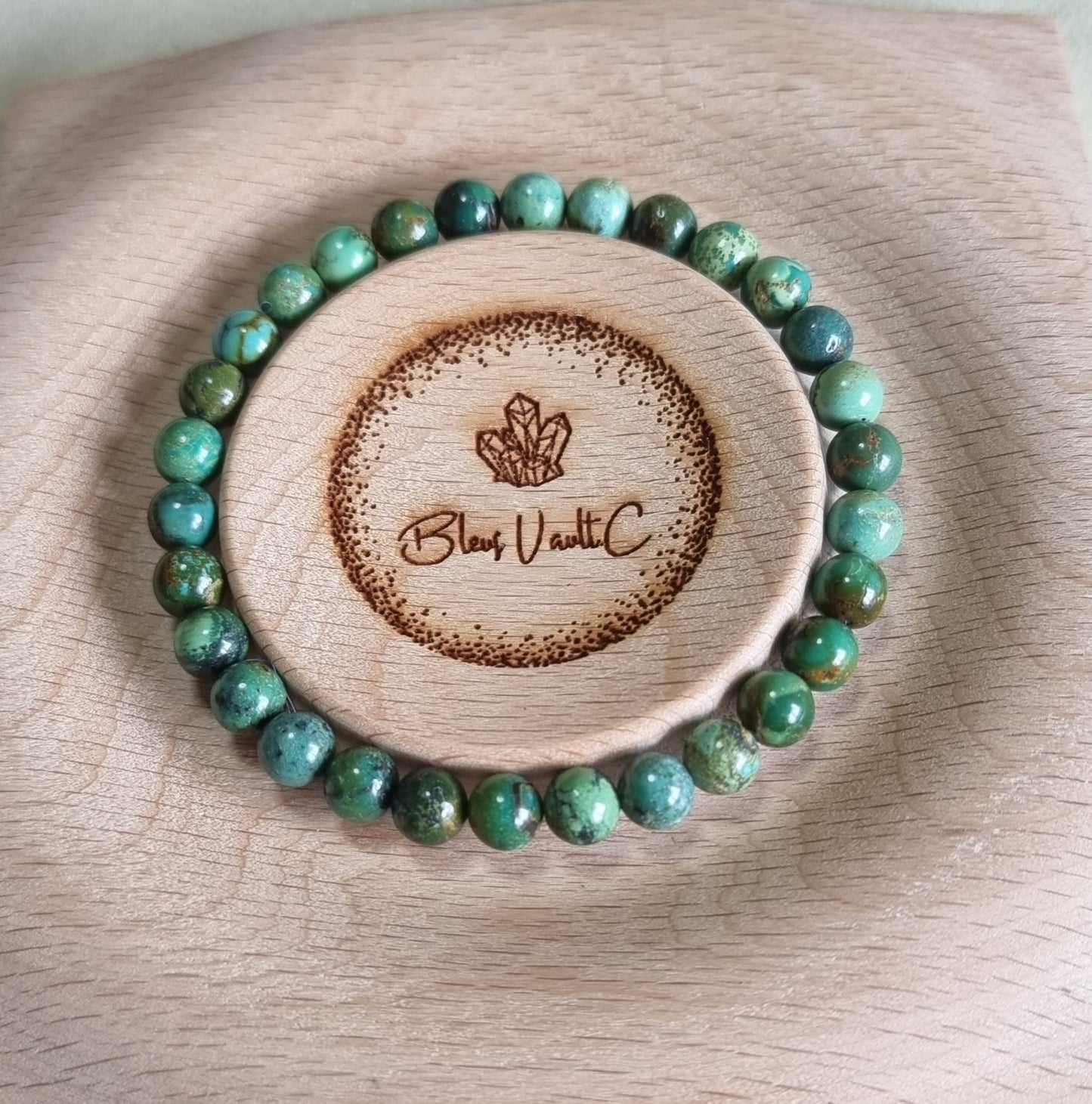 02-Turquoise 7mm with Certification 绿松石