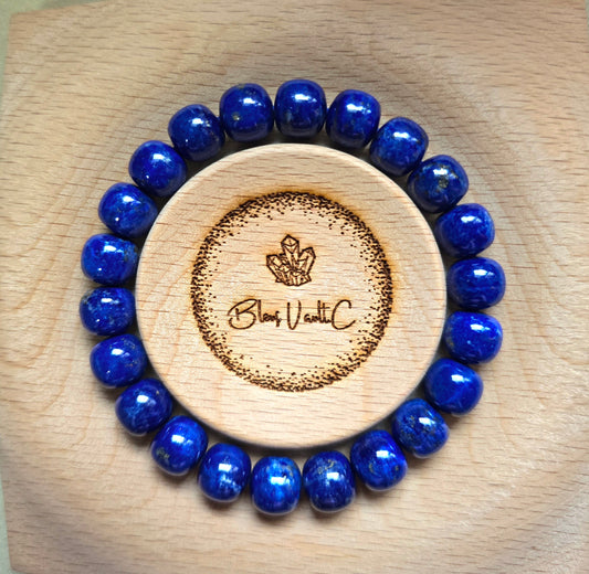 Lapis Lazuli (Premium Grade) 10.5mm Old Mine 青金石